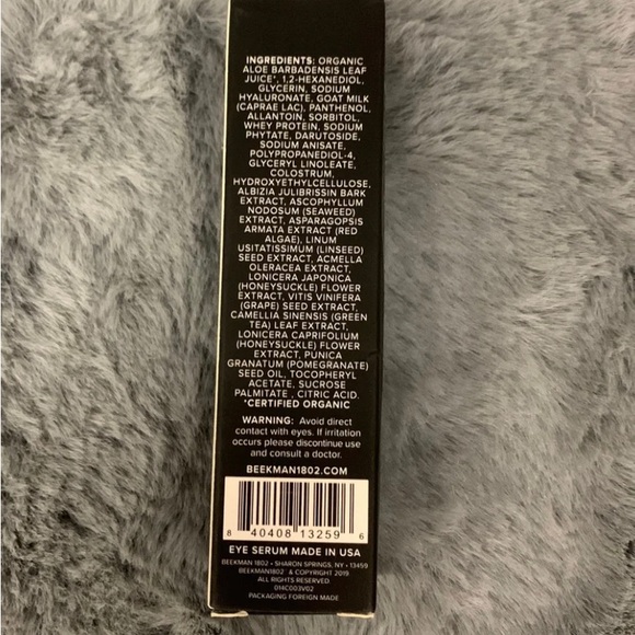 Beekman 1802 Skincare Brand New Beekman 82 Black Night Goat Milk